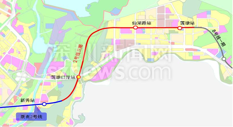 深圳地鐵2號(hào)線東延段（站點(diǎn)、線路圖、開通時(shí)間、最新消息）