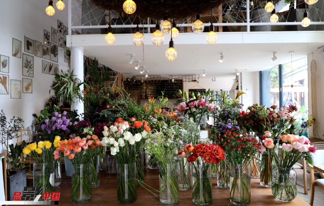 從決定從事鮮花這個(gè)行業(yè)以來(lái)，王黎媛花了很多的時(shí)間和精力去學(xué)習(xí)花藝，不斷提高自己的專(zhuān)業(yè)水平。而在小店的選址、裝修和布置方面，王黎媛同樣花費(fèi)了不少心思，“希望我的小店和鮮花一樣，是有溫度的、鮮活的?！绷硗?，小小的花店也藏著大大的夢(mèng)想，“我們?cè)颇硝r花很多，但真正做成品牌的卻很少，這是非?？上У?。我希望把我的店做成品牌，不光能扎根昆明，還能落地到云南的其他城市，甚至省外的城市?！眻D為王黎媛的花店一角。新華網(wǎng) 周亞平/攝 念新洪/文